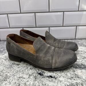 Rockport Cobb Hill Women's Crosbie Olive Slip On Shoes CI6211 Size 8.5 Leather‎